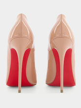 Christian Louboutin So Kate 120mm Beige Leather Pumps