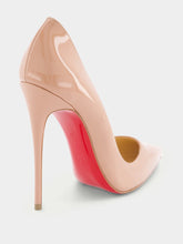 Christian Louboutin So Kate 120mm Beige Leather Pumps