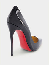 Christian Louboutin Pigalle Follies 100mm Black Leather Pumps