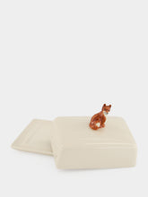 Quail Ceramics Fox Ceramic Butter Dish