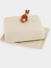 Quail Ceramics Fox Ceramic Butter Dish