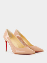 Christian Louboutin Kate 85mm patent leather pumps
