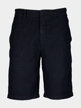 120% Lino Classic Navy Linen Shorts