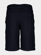 120% Lino Classic Navy Linen Shorts