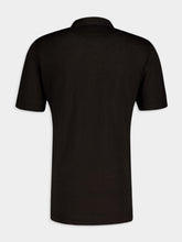 120% Lino Classic Black Linen Polo