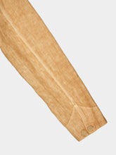 120% Lino Linen Button-Down Jacket