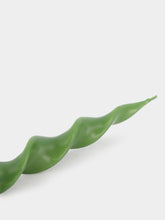 Cerabella Spiral Green Candle