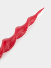 Cerabella Spiral Red Candle