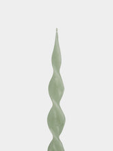 Cerabella Early Spring Green Dinner Candle