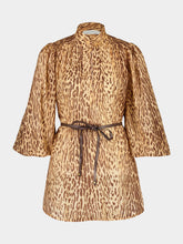 Zimmermann Tan Leopard Cascadian Tunic