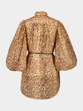 Zimmermann Tan Leopard Cascadian Tunic