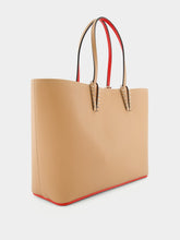 Christian Louboutin Cabata Nude Leather Tote Bag