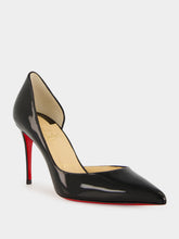 Christian Louboutin Black Iriza 85 Patent Leather Pumps