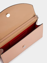 Christian Louboutin Loubi54 Beige leather clutch