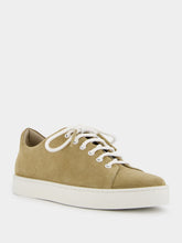 Manolo Blahnik Semanado Beige Suede Sneakers