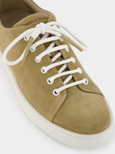 Manolo Blahnik Semanado Beige Suede Sneakers