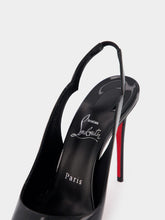 Christian Louboutin Black Hot Chick Sling 100 mm Leather Pumps