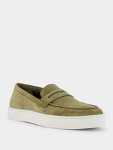Manolo Blahnik Ellis Suede Slip-On Loafers