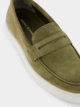 Manolo Blahnik Ellis Suede Slip-On Loafers