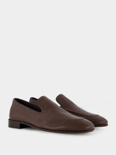 Manolo Blahnik Brown Truro Calf Leather Loafers