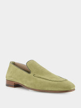 Truro Khaki Suede Loafers