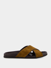 Manolo Blahnik Brown Suede Chiltern Sandals