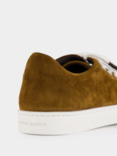 Manolo Blahnik Semanado Brown Suede Low Cut Sneakers