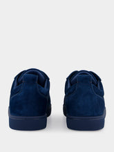 Christian Louboutin Last Night Blue Louis Junior Orlato Spikes Sneakers