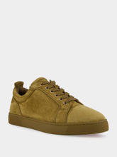 Christian Louboutin Bronzo Suede Louis Junior Sneakers
