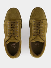 Christian Louboutin Bronzo Suede Louis Junior Sneakers