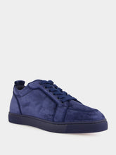 Christian Louboutin Zaffiro Blue Rantulow Sneakers