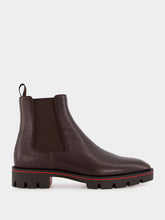 Christian Louboutin Brown Alpinosol Grain Calf Leather Ankle Boots