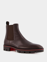 Christian Louboutin Brown Alpinosol Grain Calf Leather Ankle Boots