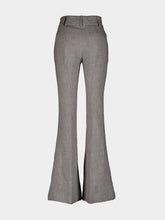 Gabriela Hearst Eco-Cashmere Linen Flare Pants
