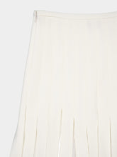 Gabriela Hearst Binka Pleated Virgin Wool Skirt