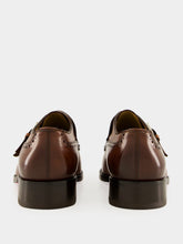 Christian Louboutin Sartok Monk Strap Havane Patina Leather Shoes