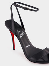 Christian Louboutin Black Miss Z 100 Strappy Sandals