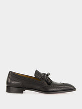 Christian Louboutin Grave Moc Black Leather Loafers