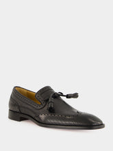 Christian Louboutin Grave Moc Black Leather Loafers