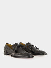 Christian Louboutin Grave Moc Black Leather Loafers