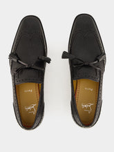 Christian Louboutin Grave Moc Black Leather Loafers