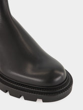 Christian Louboutin Black Devon College Calf Leather Boots