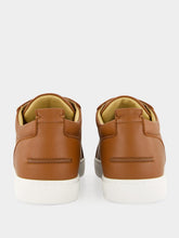 Christian Louboutin Cuoio Brown Rantulow Calf Leather Sneakers