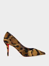 Christian Louboutin Miss Z 80 Bengali Print Leather Pumps