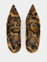 Christian Louboutin Miss Z 80 Bengali Print Leather Pumps