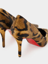 Christian Louboutin Miss Z 80 Bengali Print Leather Pumps