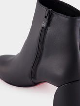 Christian Louboutin Jane Booty 55 Black Leather Boots