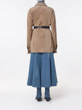 Gabriela Hearst Dion Light Blue Denim Maxi Skirt