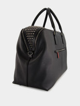 Christian Louboutin Black Funky Grained Leather Duffle Bag