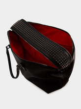 Christian Louboutin Black Funky Grained Leather Duffle Bag